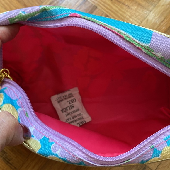 Lilly Pulitzer for Estee Lauder new without tags dragonfly make up case pouch - Picture 6 of 11
